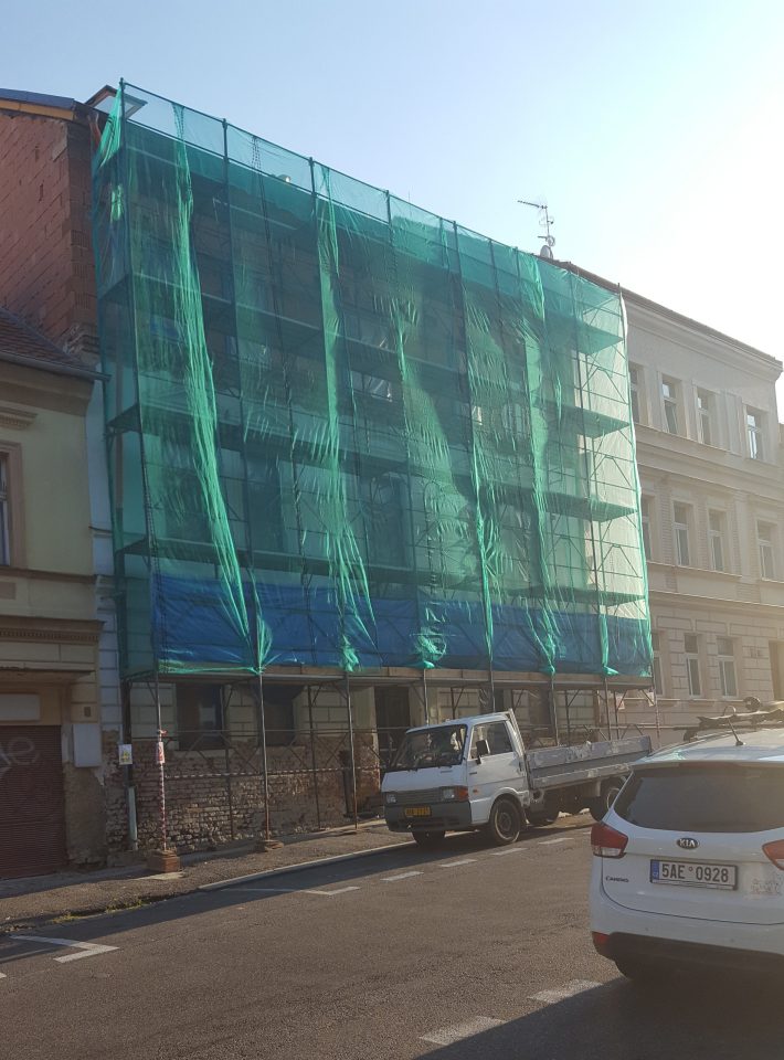 Zahájili jsme realizaci fasády